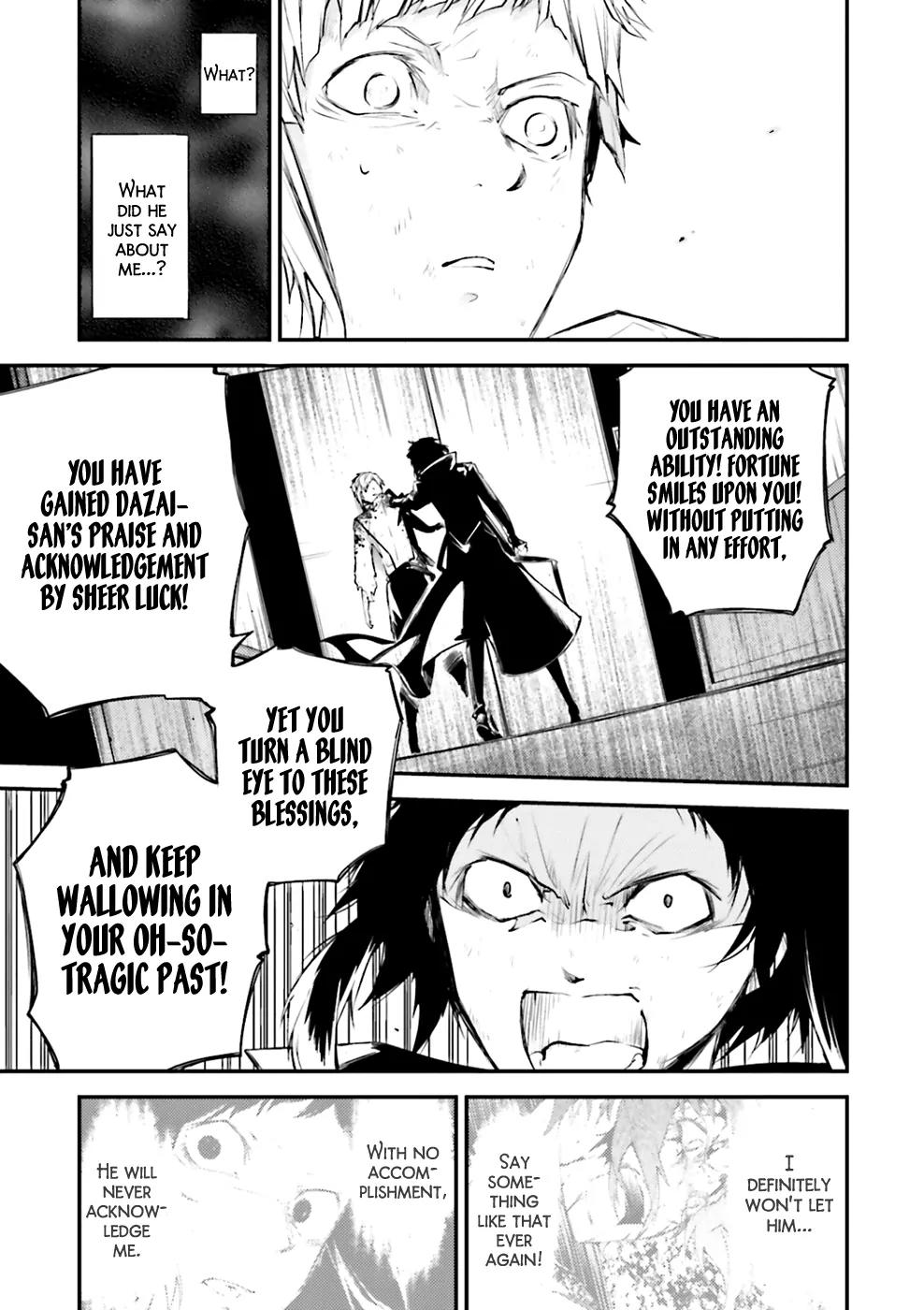 Bungou Stray Dogs Chapter 35 page 16 - Chapter 35: Rashomon, Tiger and Last Tycoon