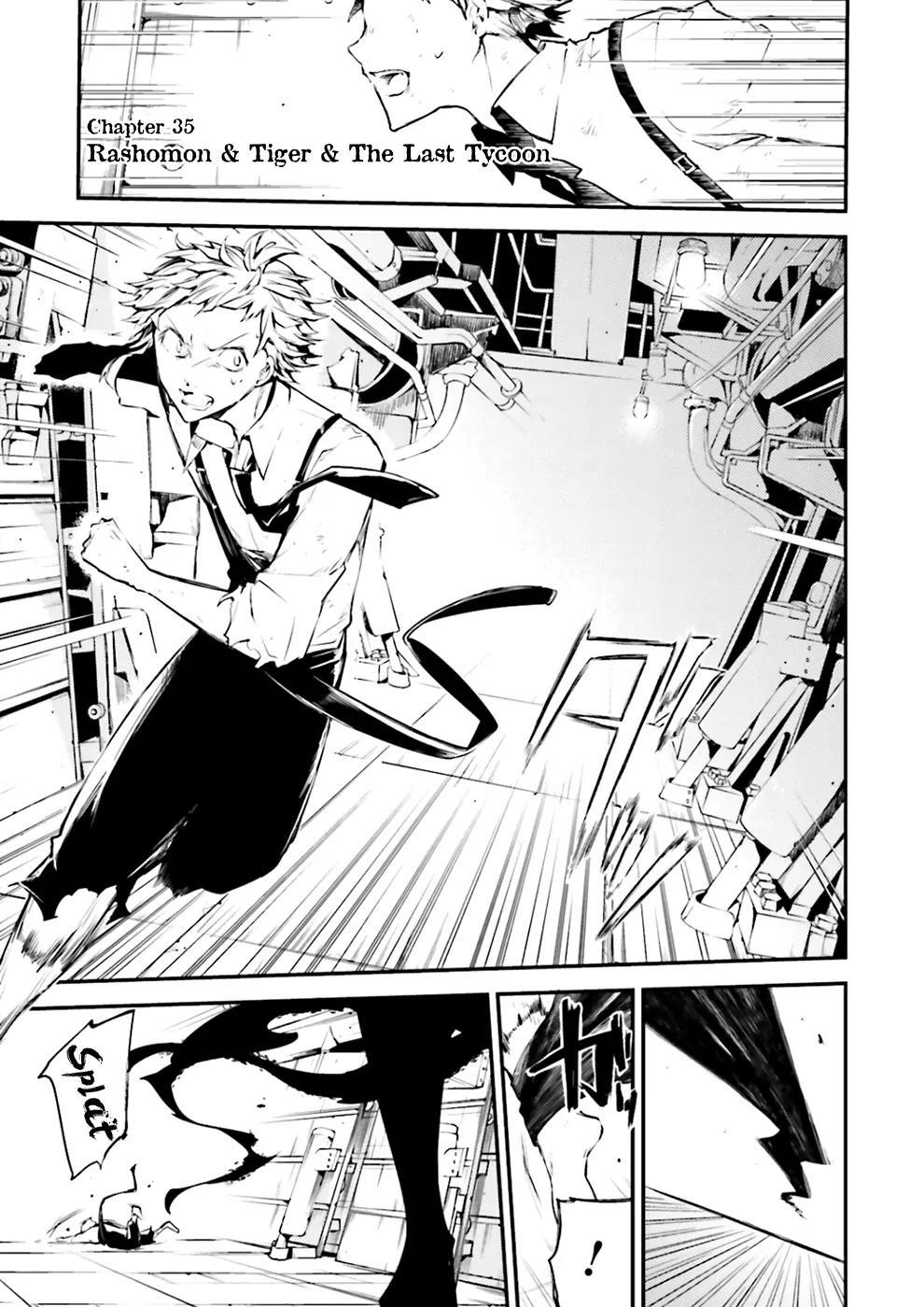 Bungou Stray Dogs Chapter 35 page 2 - Chapter 35: Rashomon, Tiger and Last Tycoon
