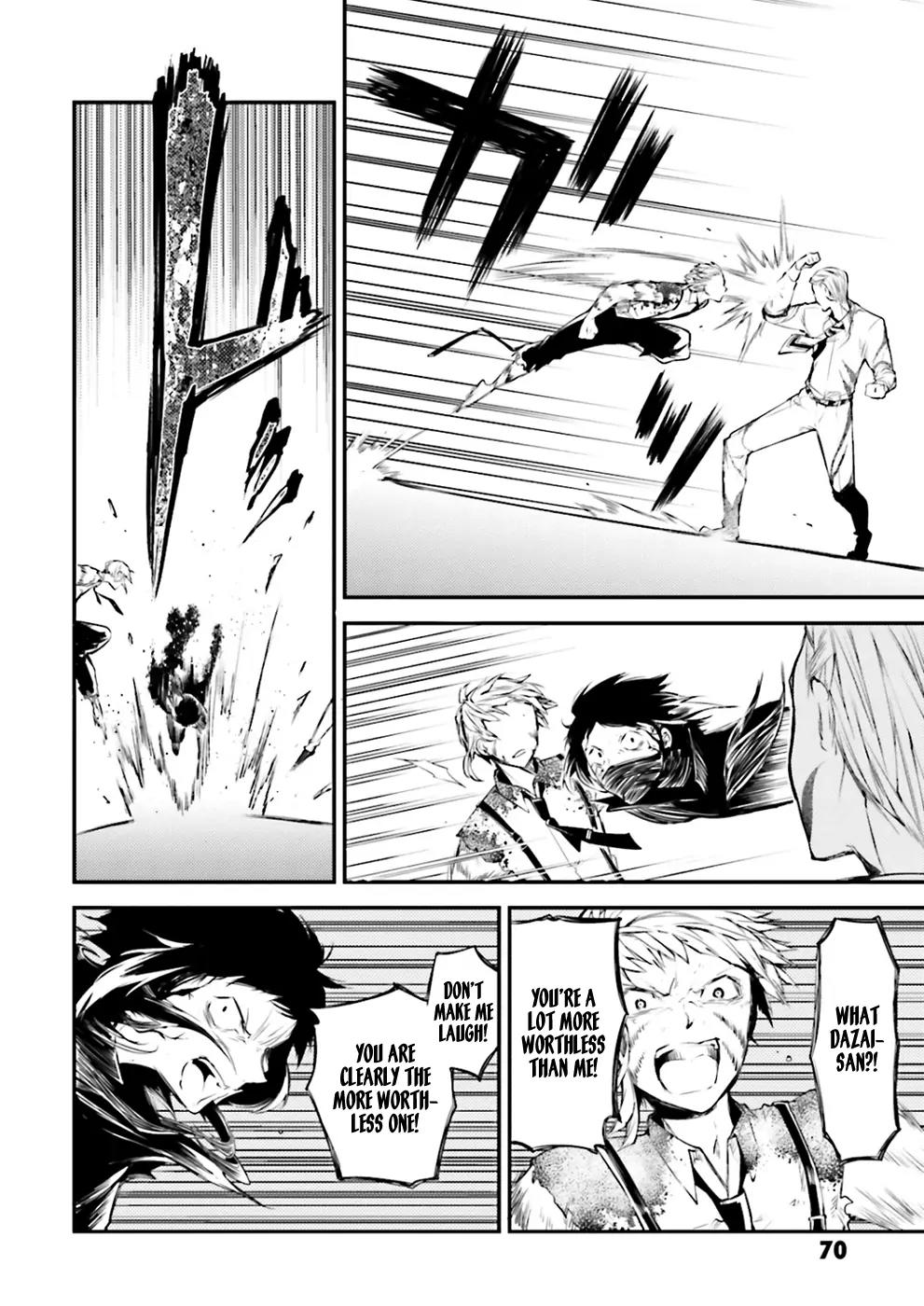 Bungou Stray Dogs Chapter 35 page 27 - Chapter 35: Rashomon, Tiger and Last Tycoon