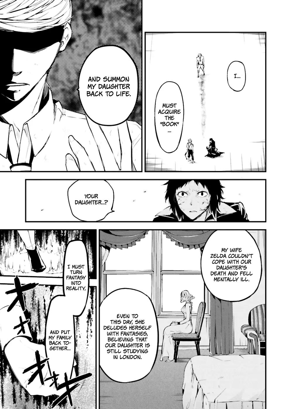 Bungou Stray Dogs Chapter 35 page 34 - Chapter 35: Rashomon, Tiger and Last Tycoon