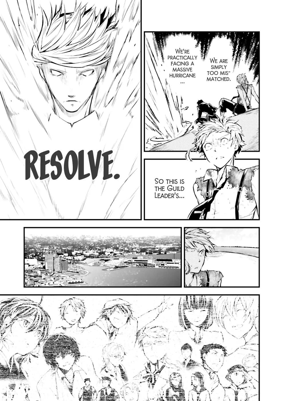 Bungou Stray Dogs Chapter 35 page 37 - Chapter 35: Rashomon, Tiger and Last Tycoon