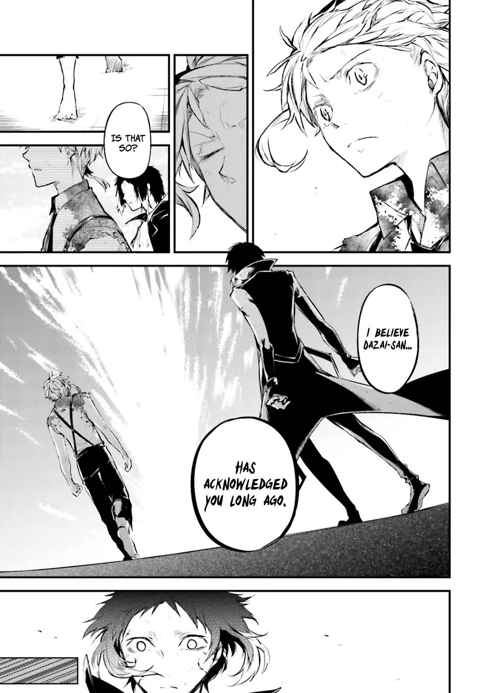 Bungou Stray Dogs Chapter 35 page 39 - Chapter 35: Rashomon, Tiger and Last Tycoon