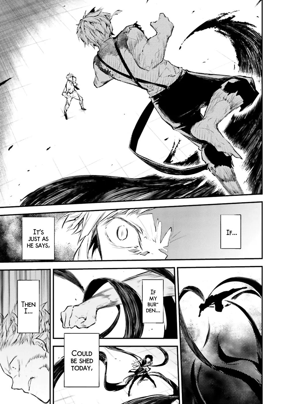 Bungou Stray Dogs Chapter 36 page 12 - Chapter 36: If My Burden Could Be Shed Today