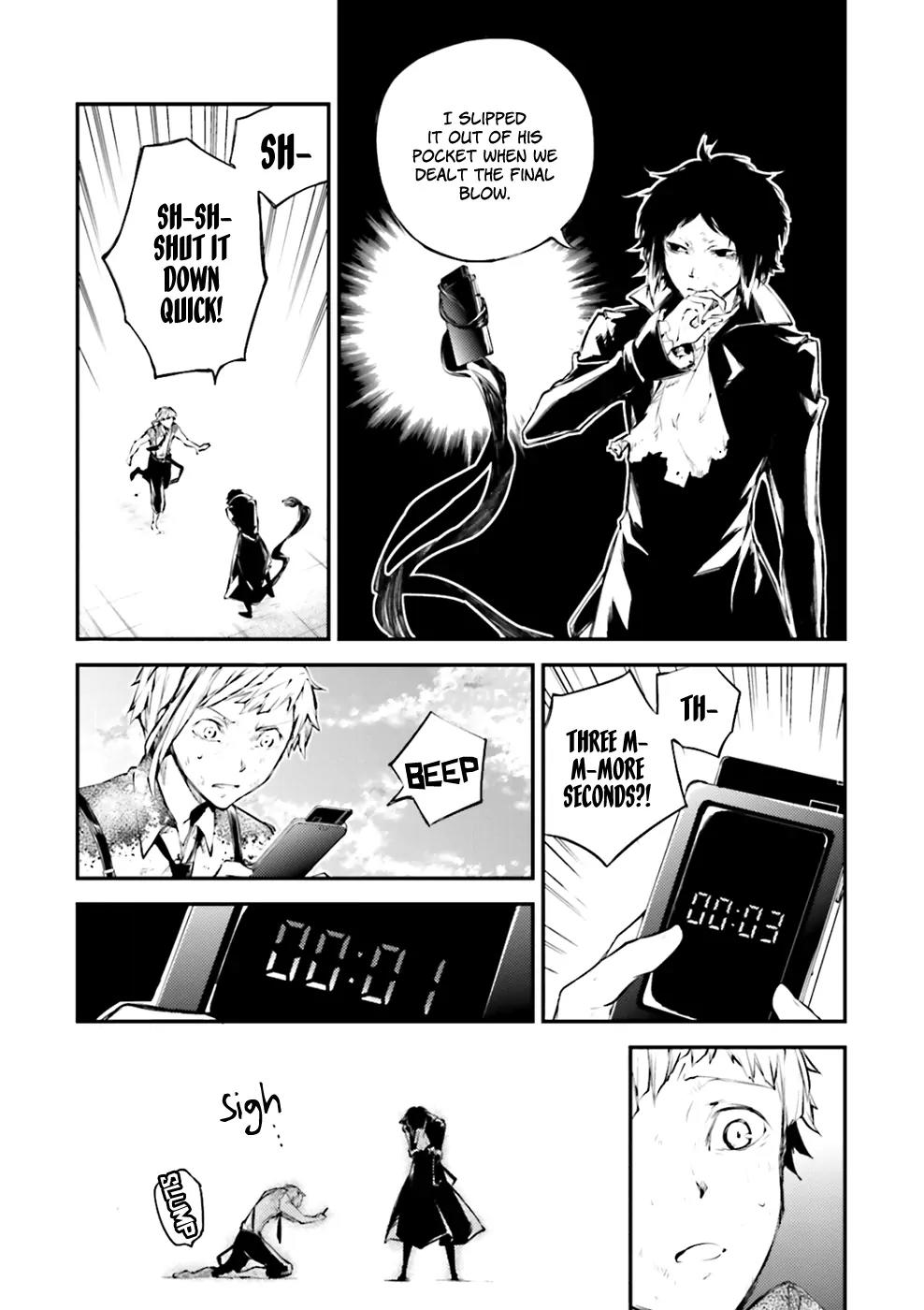Bungou Stray Dogs Chapter 36 page 20 - Chapter 36: If My Burden Could Be Shed Today