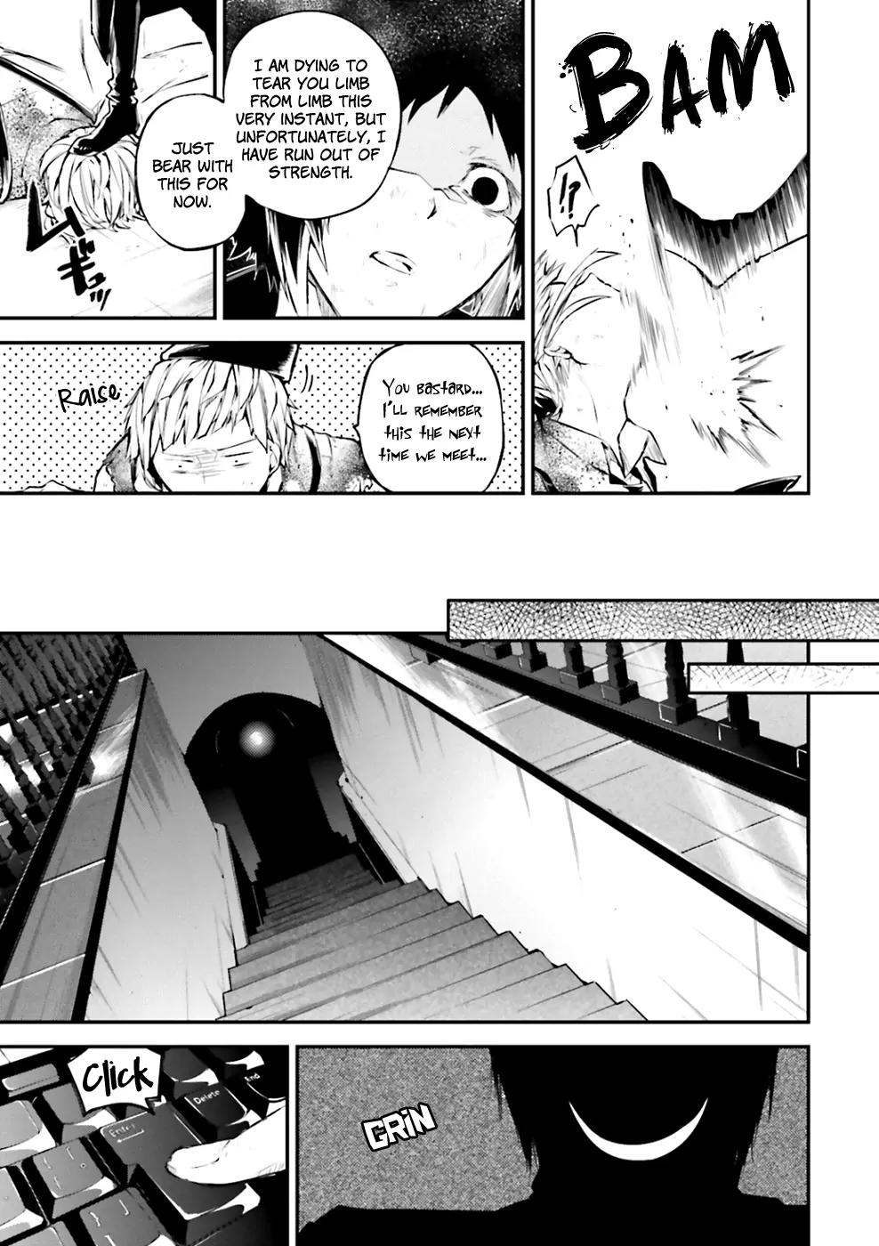 Bungou Stray Dogs Chapter 36 page 21 - Chapter 36: If My Burden Could Be Shed Today