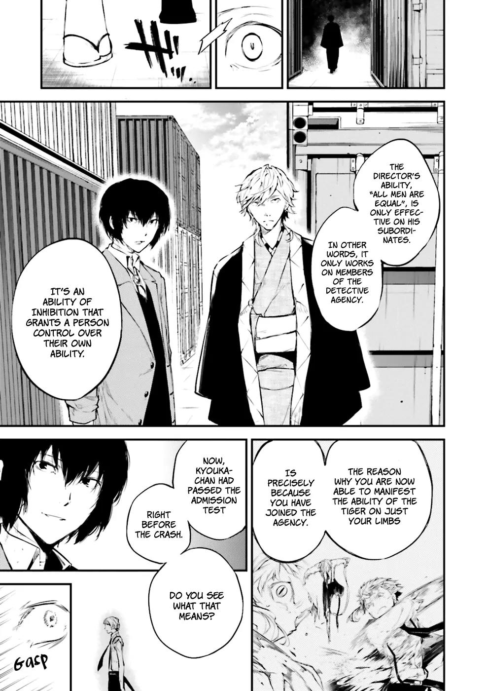 Bungou Stray Dogs Chapter 36 page 38 - Chapter 36: If My Burden Could Be Shed Today