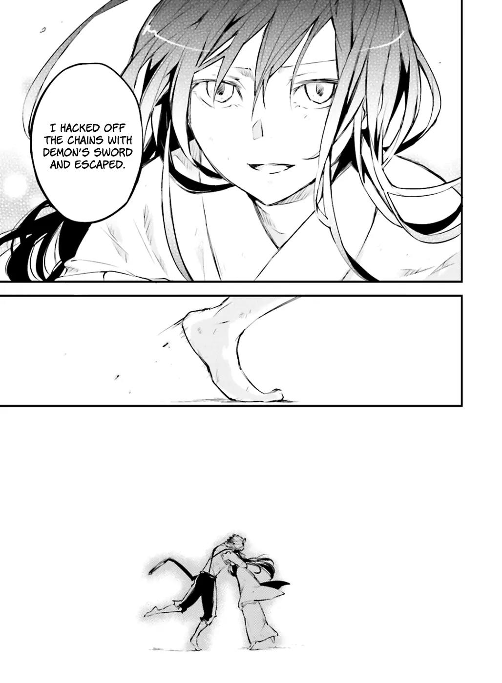 Bungou Stray Dogs Chapter 36 page 40 - Chapter 36: If My Burden Could Be Shed Today