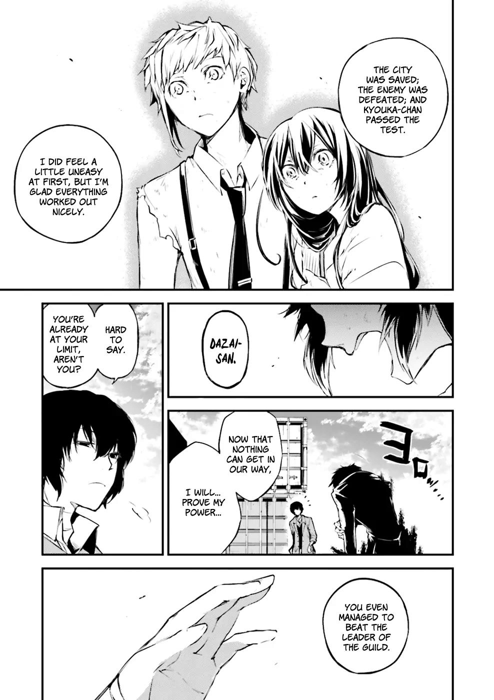 Bungou Stray Dogs Chapter 36 page 42 - Chapter 36: If My Burden Could Be Shed Today