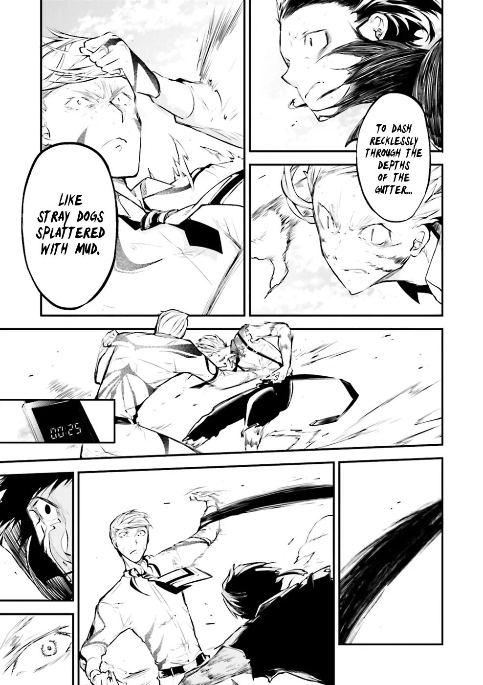 Bungou Stray Dogs Chapter 36 page 8 - Chapter 36: If My Burden Could Be Shed Today