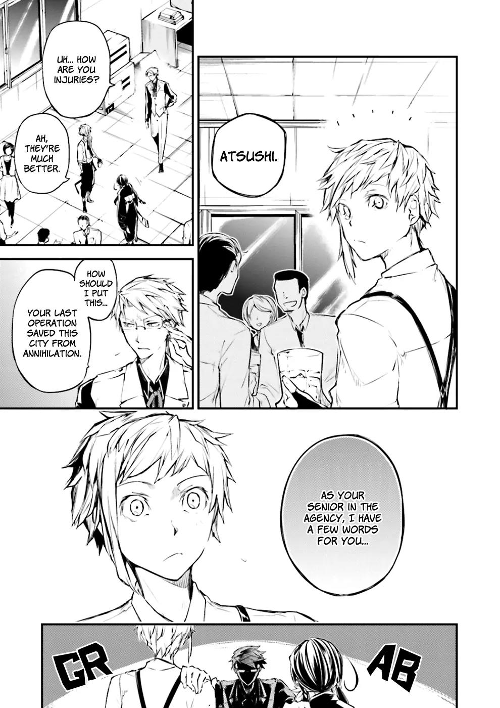 Bungou Stray Dogs Chapter 37 page 17 - Chapter 37: Clearing Up the Feast