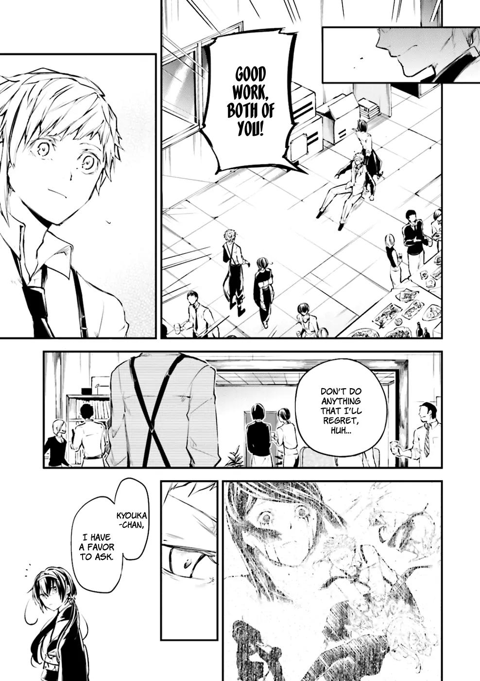 Bungou Stray Dogs Chapter 37 page 19 - Chapter 37: Clearing Up the Feast