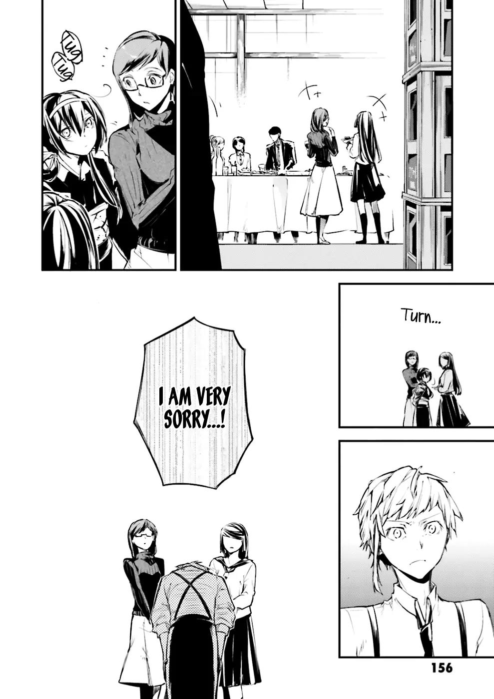Bungou Stray Dogs Chapter 37 page 20 - Chapter 37: Clearing Up the Feast
