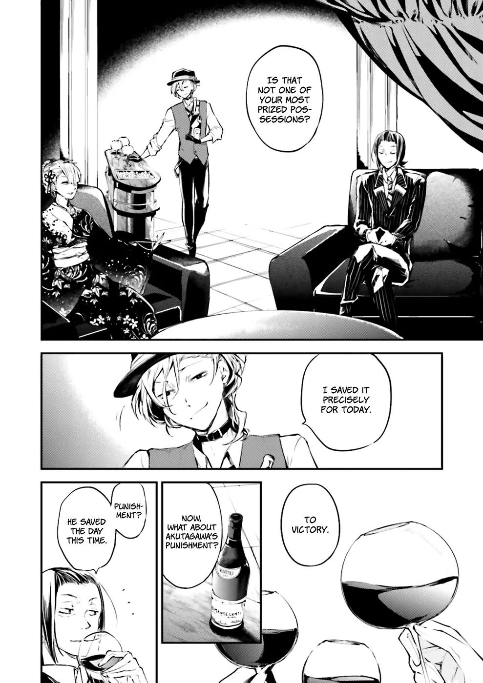 Bungou Stray Dogs Chapter 37 page 26 - Chapter 37: Clearing Up the Feast