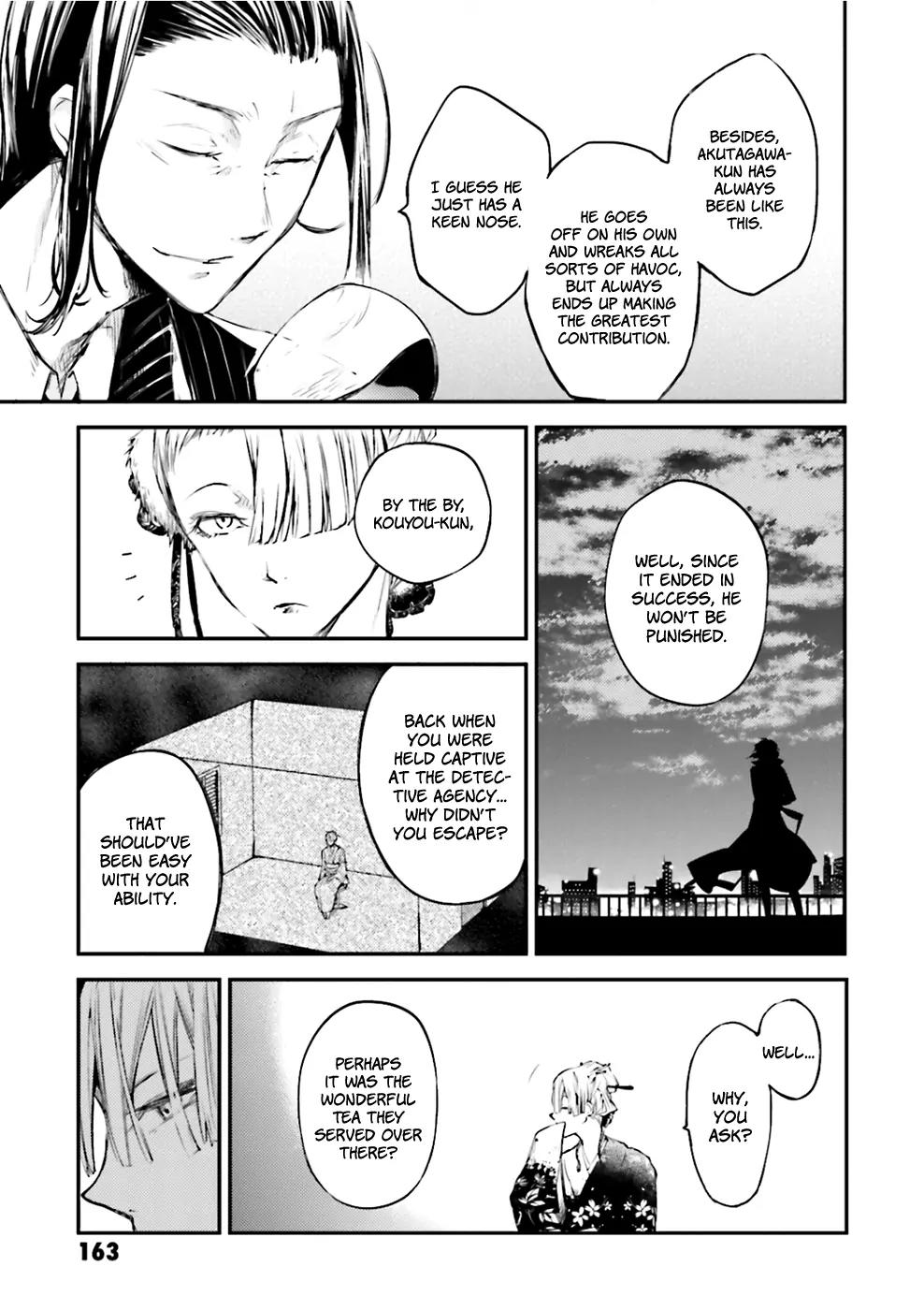 Bungou Stray Dogs Chapter 37 page 27 - Chapter 37: Clearing Up the Feast