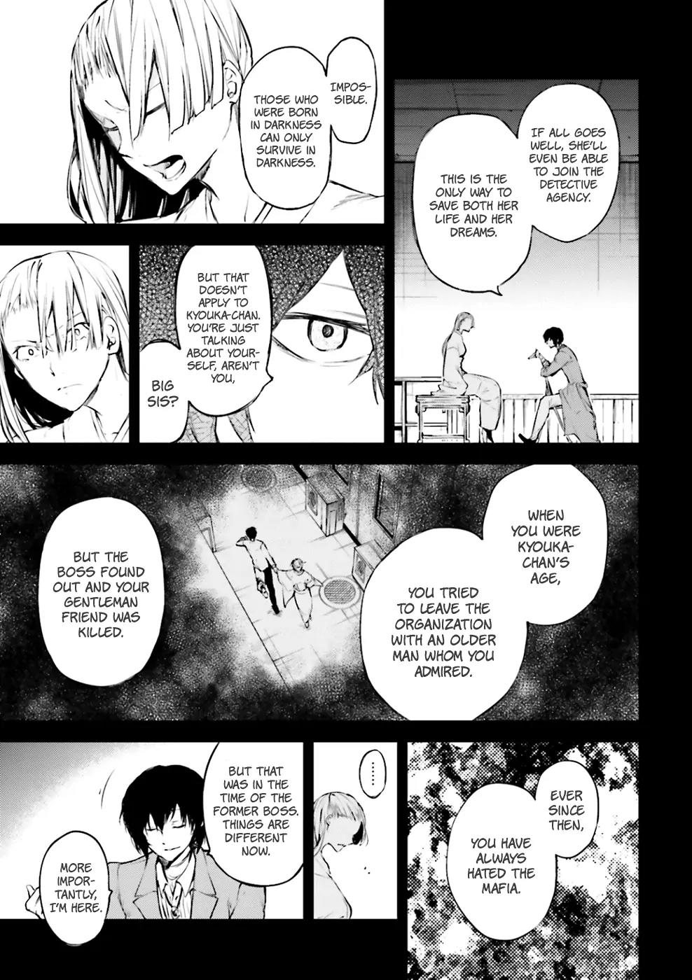 Bungou Stray Dogs Chapter 37 page 29 - Chapter 37: Clearing Up the Feast