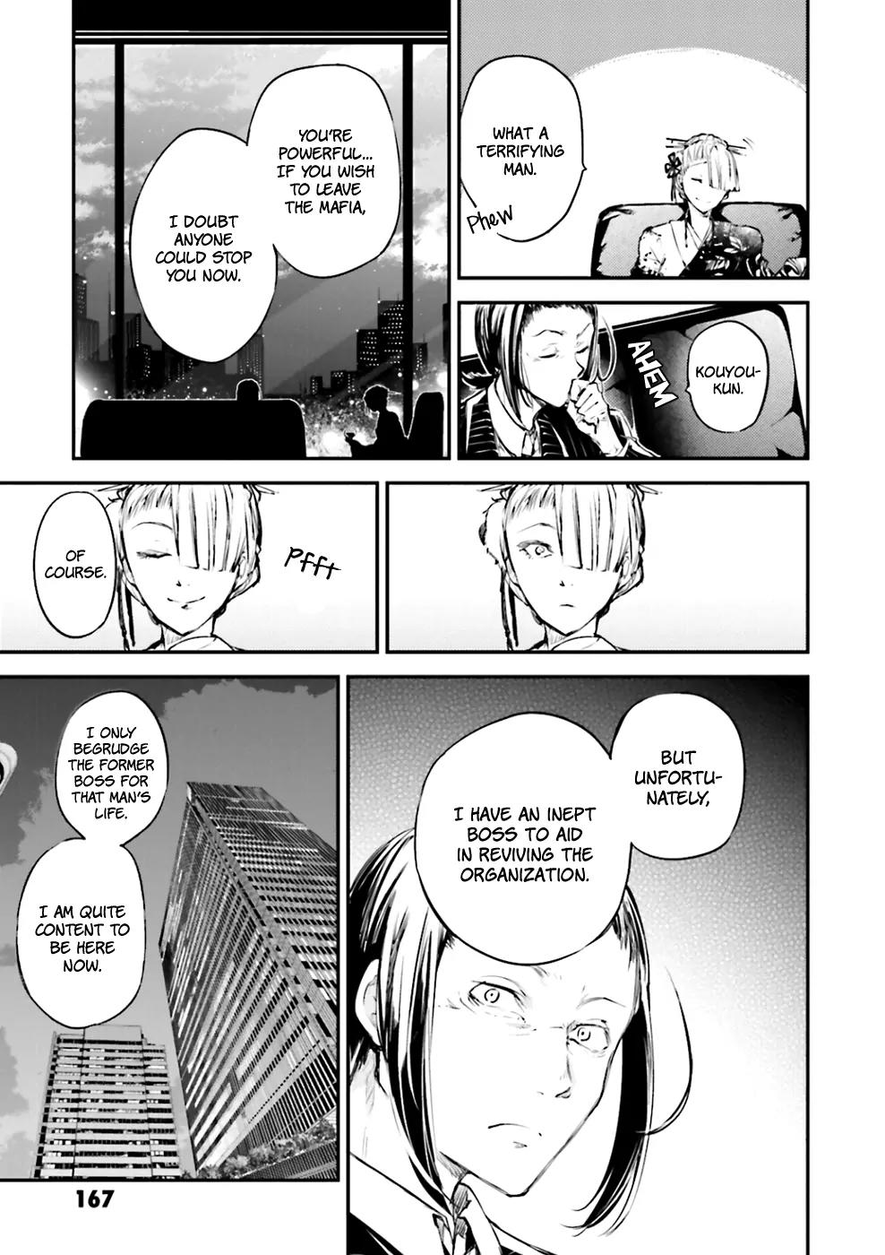 Bungou Stray Dogs Chapter 37 page 31 - Chapter 37: Clearing Up the Feast