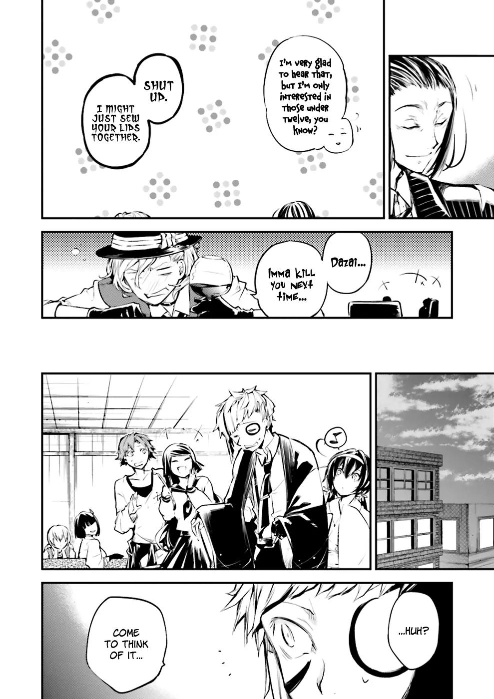 Bungou Stray Dogs Chapter 37 page 32 - Chapter 37: Clearing Up the Feast