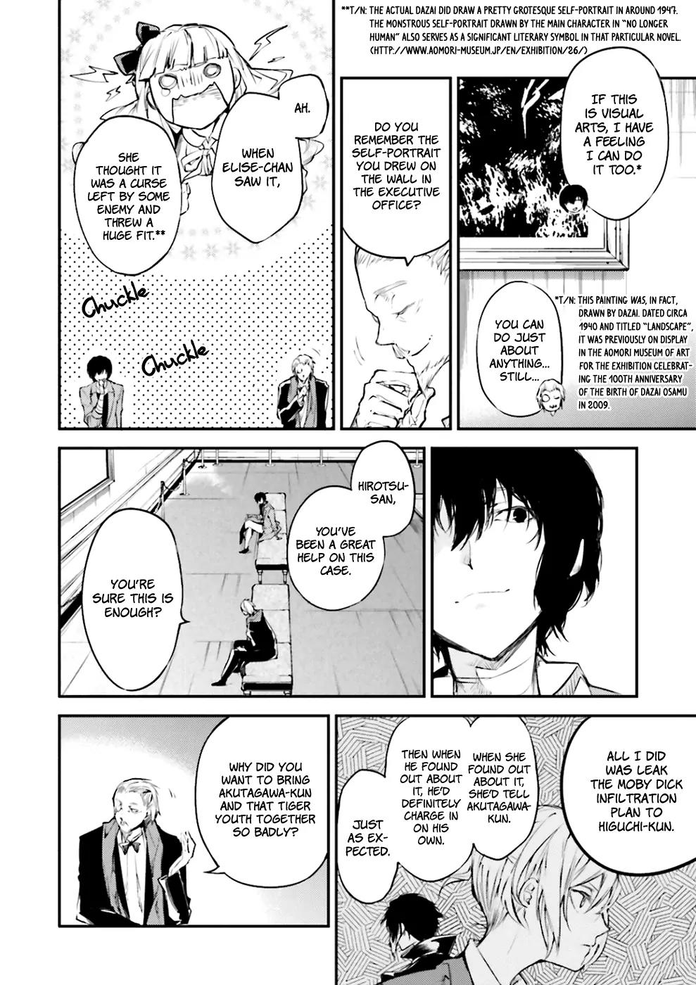 Bungou Stray Dogs Chapter 37 page 34 - Chapter 37: Clearing Up the Feast