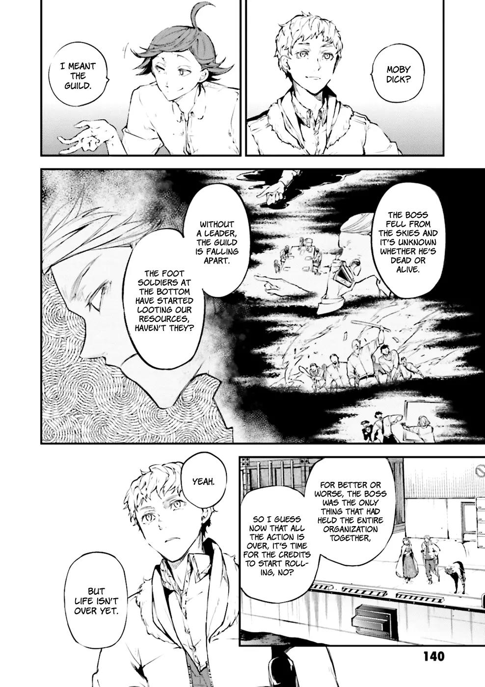 Bungou Stray Dogs Chapter 37 page 5 - Chapter 37: Clearing Up the Feast