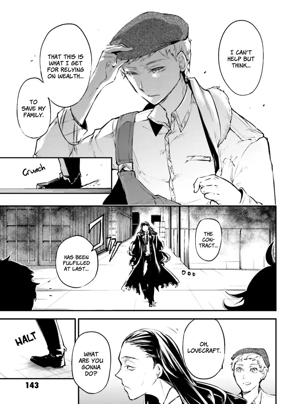 Bungou Stray Dogs Chapter 37 page 8 - Chapter 37: Clearing Up the Feast