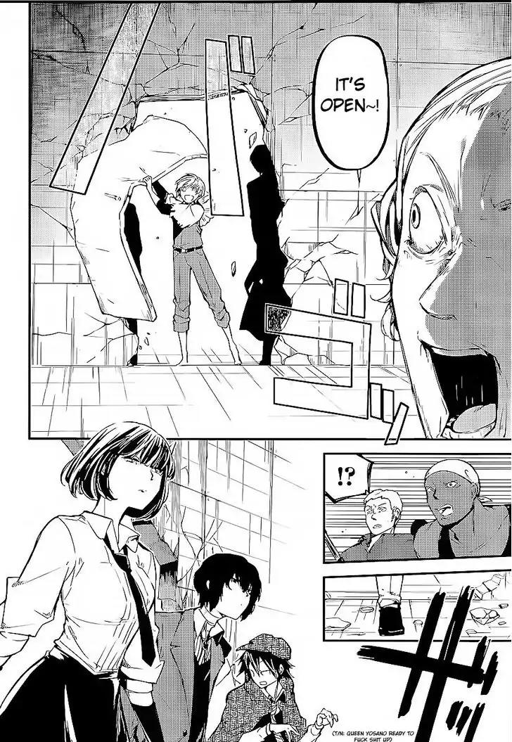 Bungou Stray Dogs Chapter 38 page 15 - Chapter 38: Slap the Stick