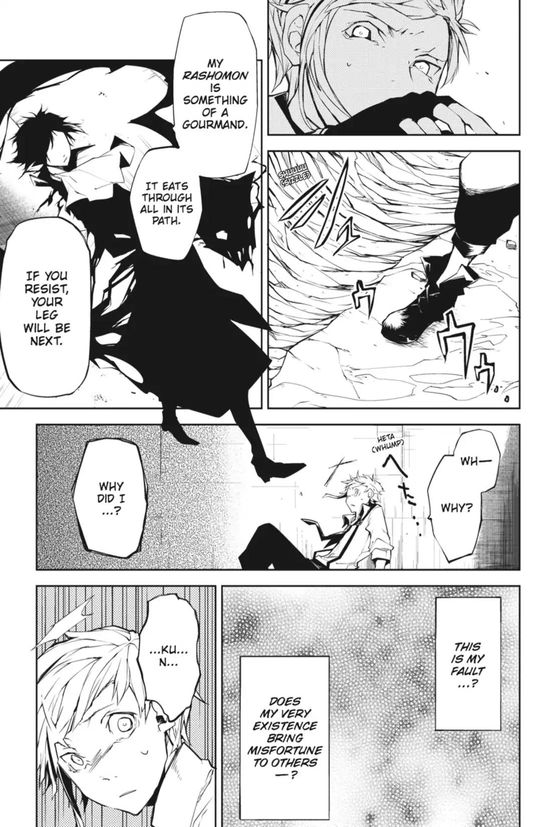 Bungou Stray Dogs Chapter 4 page 21 - Chapter 4: Yokohama Gangster Paradise, Part 2