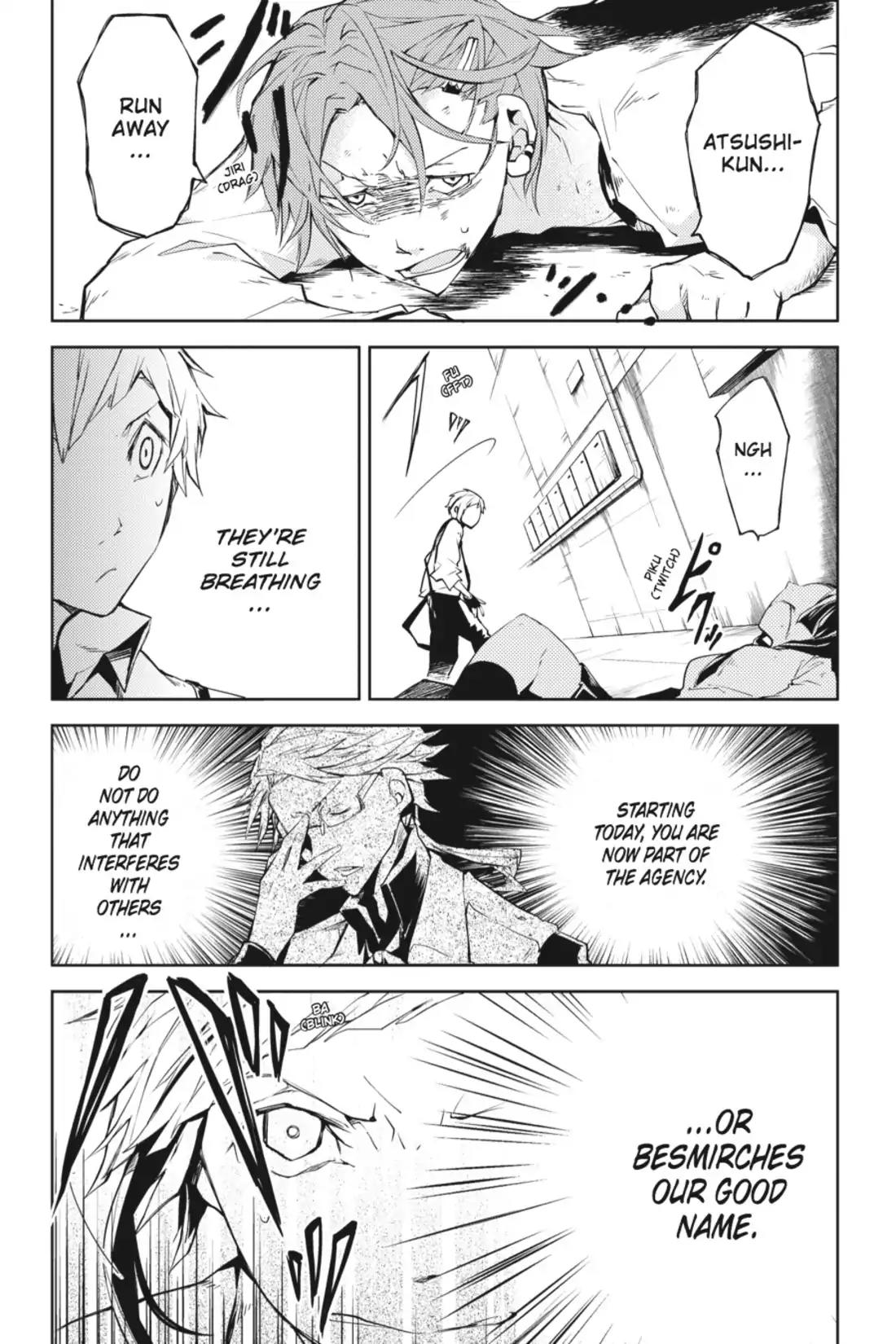 Bungou Stray Dogs Chapter 4 page 22 - Chapter 4: Yokohama Gangster Paradise, Part 2