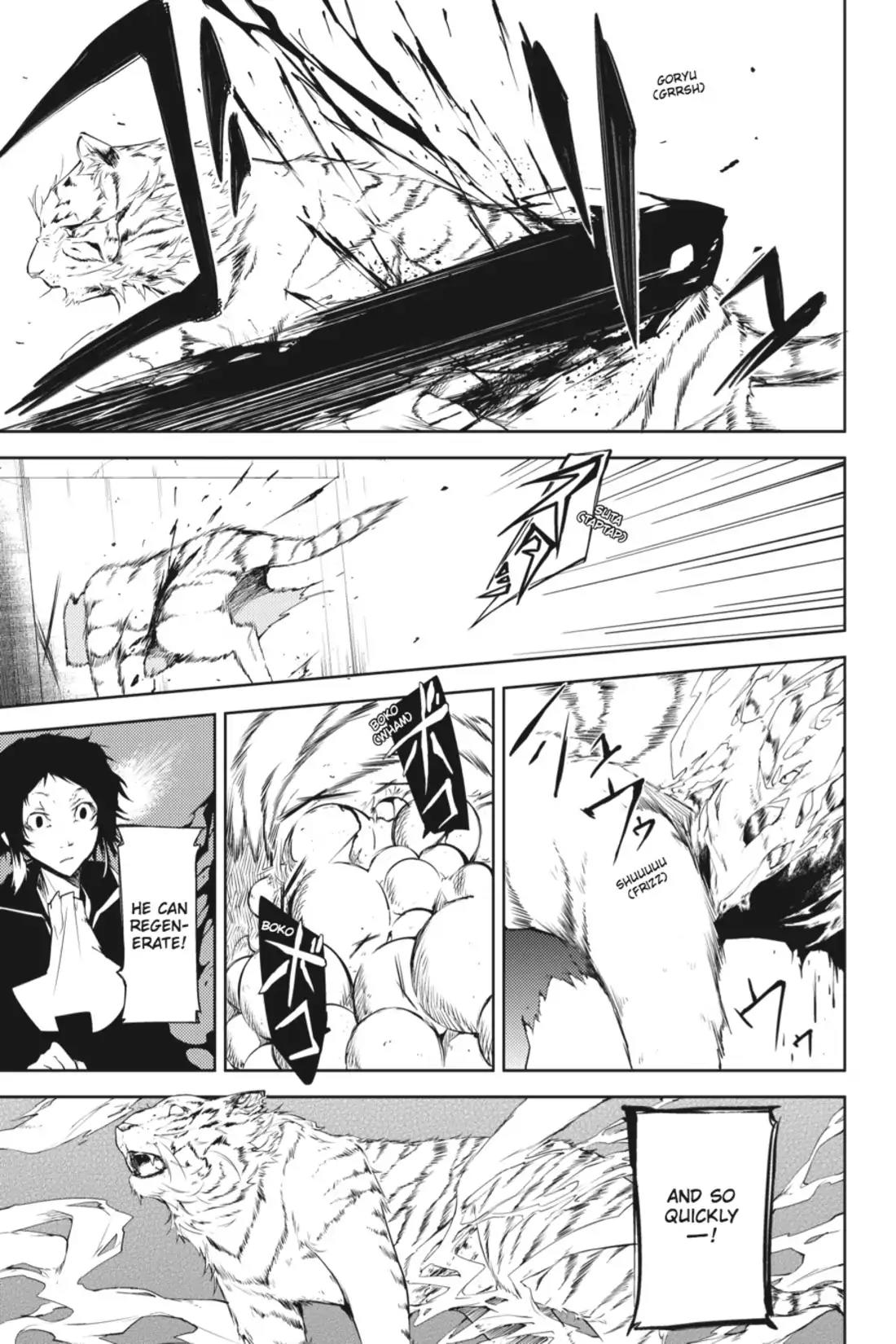 Bungou Stray Dogs Chapter 4 page 35 - Chapter 4: Yokohama Gangster Paradise, Part 2