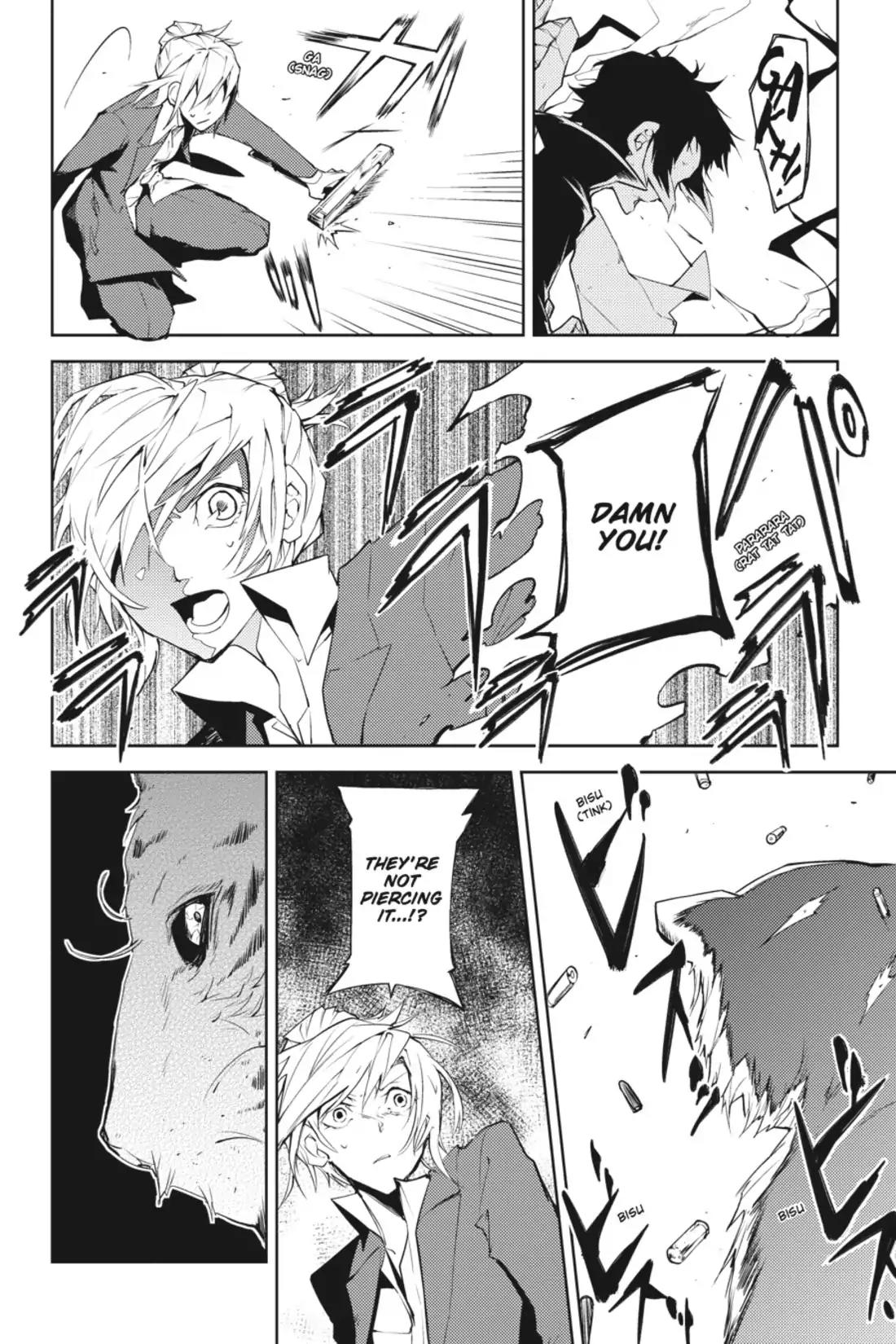 Bungou Stray Dogs Chapter 4 page 38 - Chapter 4: Yokohama Gangster Paradise, Part 2