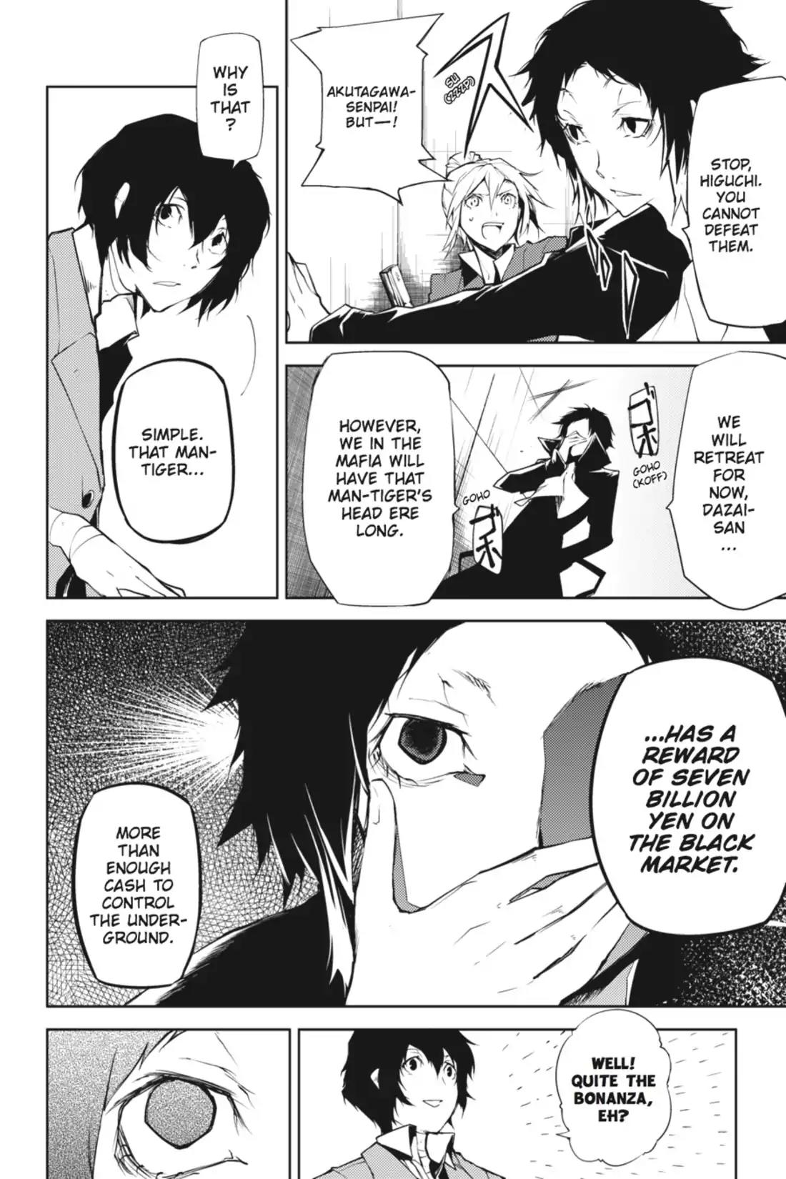 Bungou Stray Dogs Chapter 4 page 47 - Chapter 4: Yokohama Gangster Paradise, Part 2