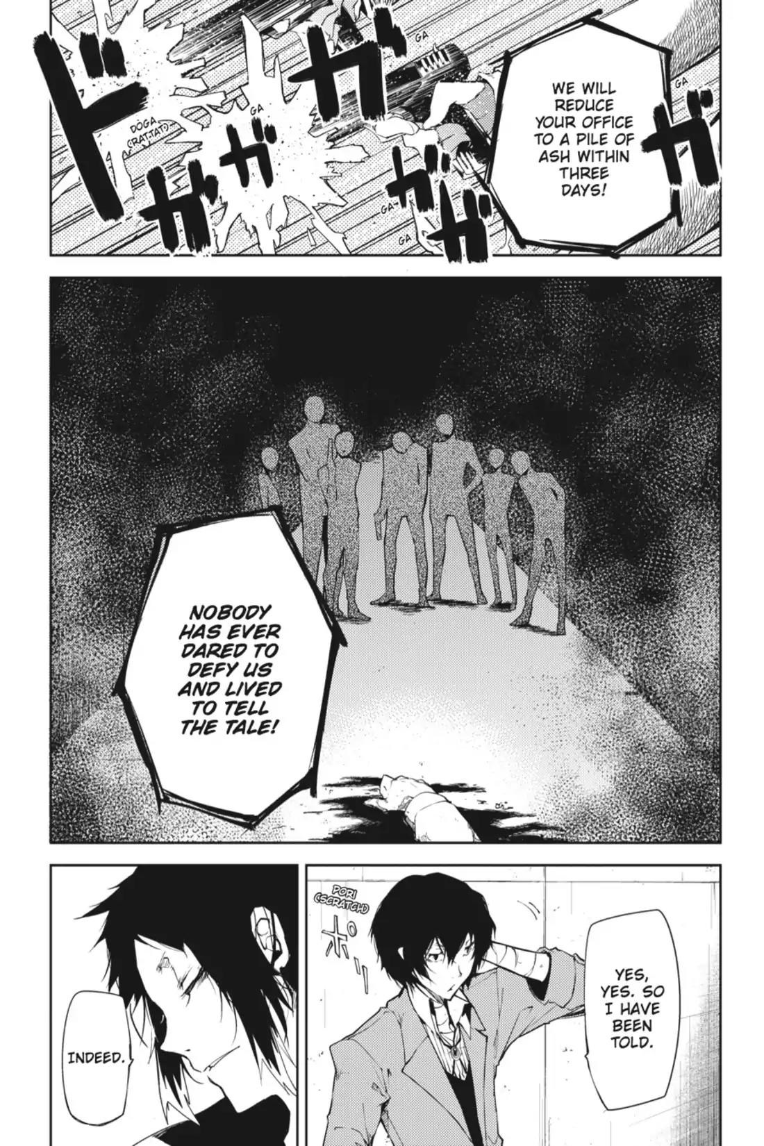 Bungou Stray Dogs Chapter 4 page 50 - Chapter 4: Yokohama Gangster Paradise, Part 2