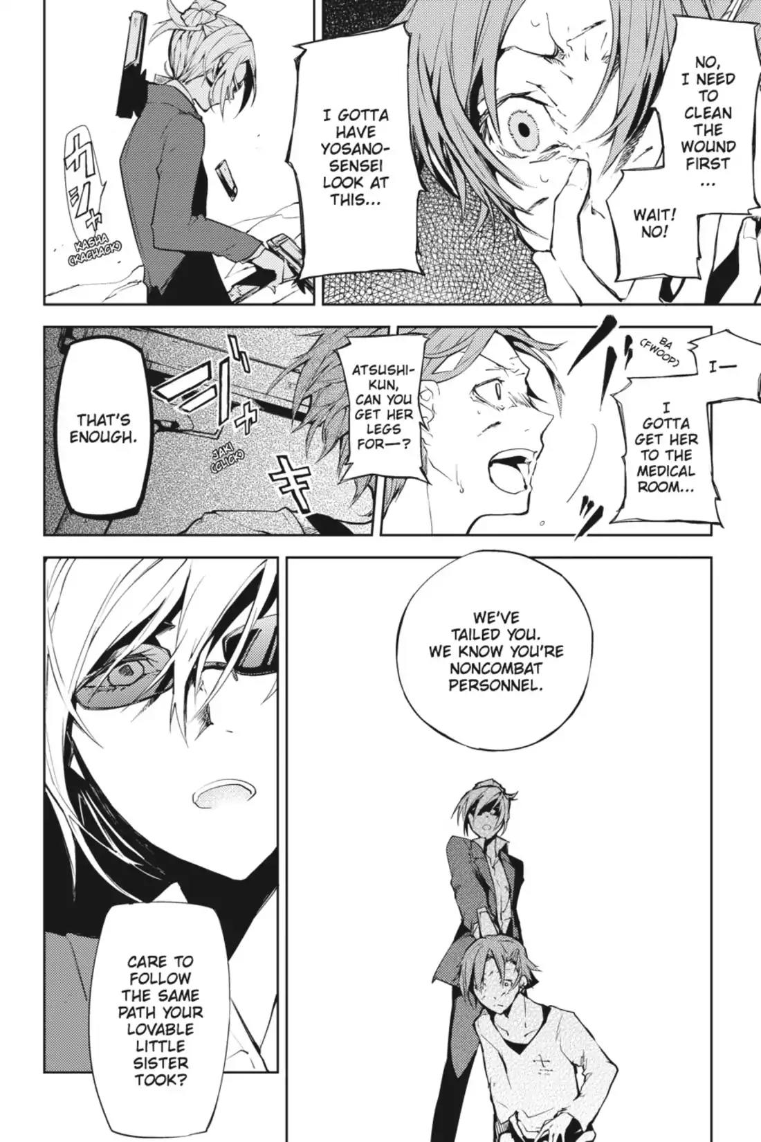 Bungou Stray Dogs Chapter 4 page 6 - Chapter 4: Yokohama Gangster Paradise, Part 2