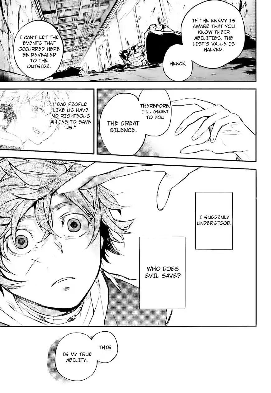 Bungou Stray Dogs Chapter 42 page 42 - Chapter 42: Bestowing Sins is God's Work