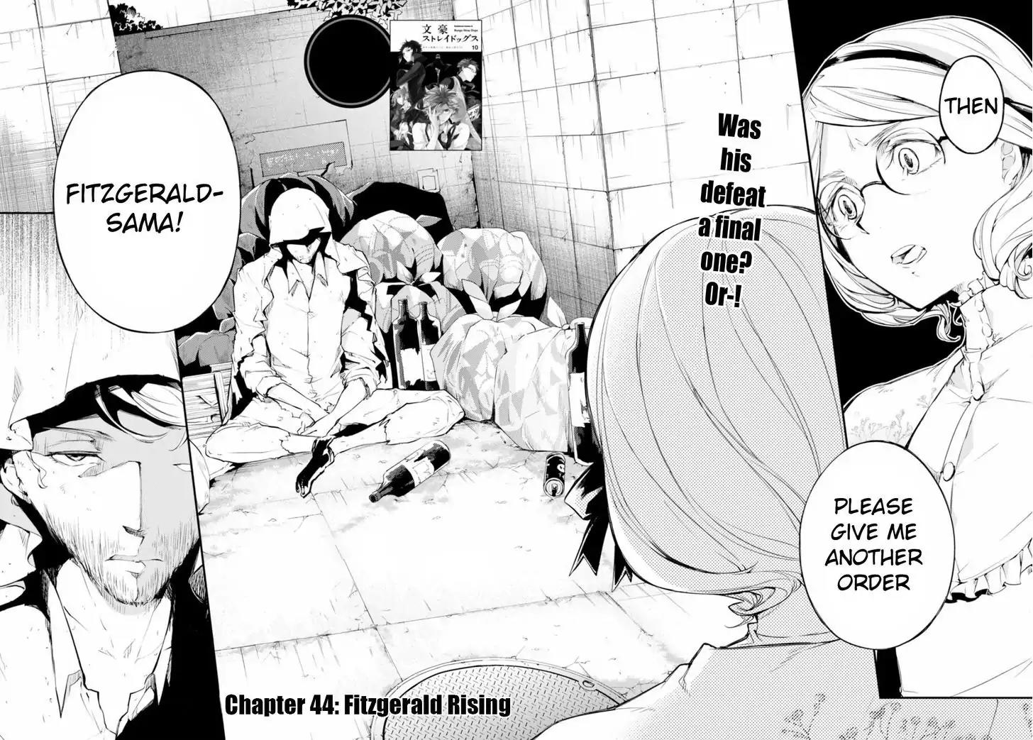 Bungou Stray Dogs Chapter 44 page 5 - Chapter 44: Fitzgerald Rising