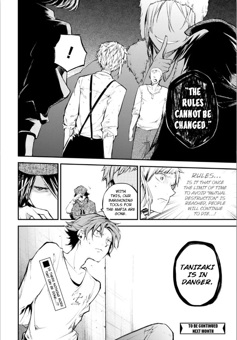 Bungou Stray Dogs Chapter 47.5 page 38 - Chapter 47.5: Cannibalism Part 2