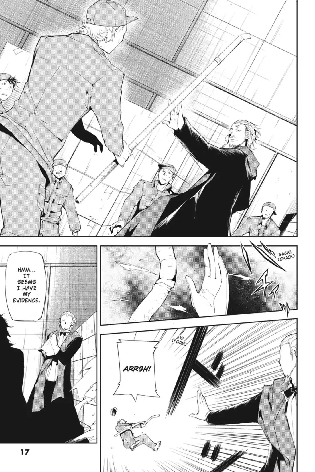 Bungou Stray Dogs Chapter 5 page 17 - Chapter 5: The Fatalist's Sorrow