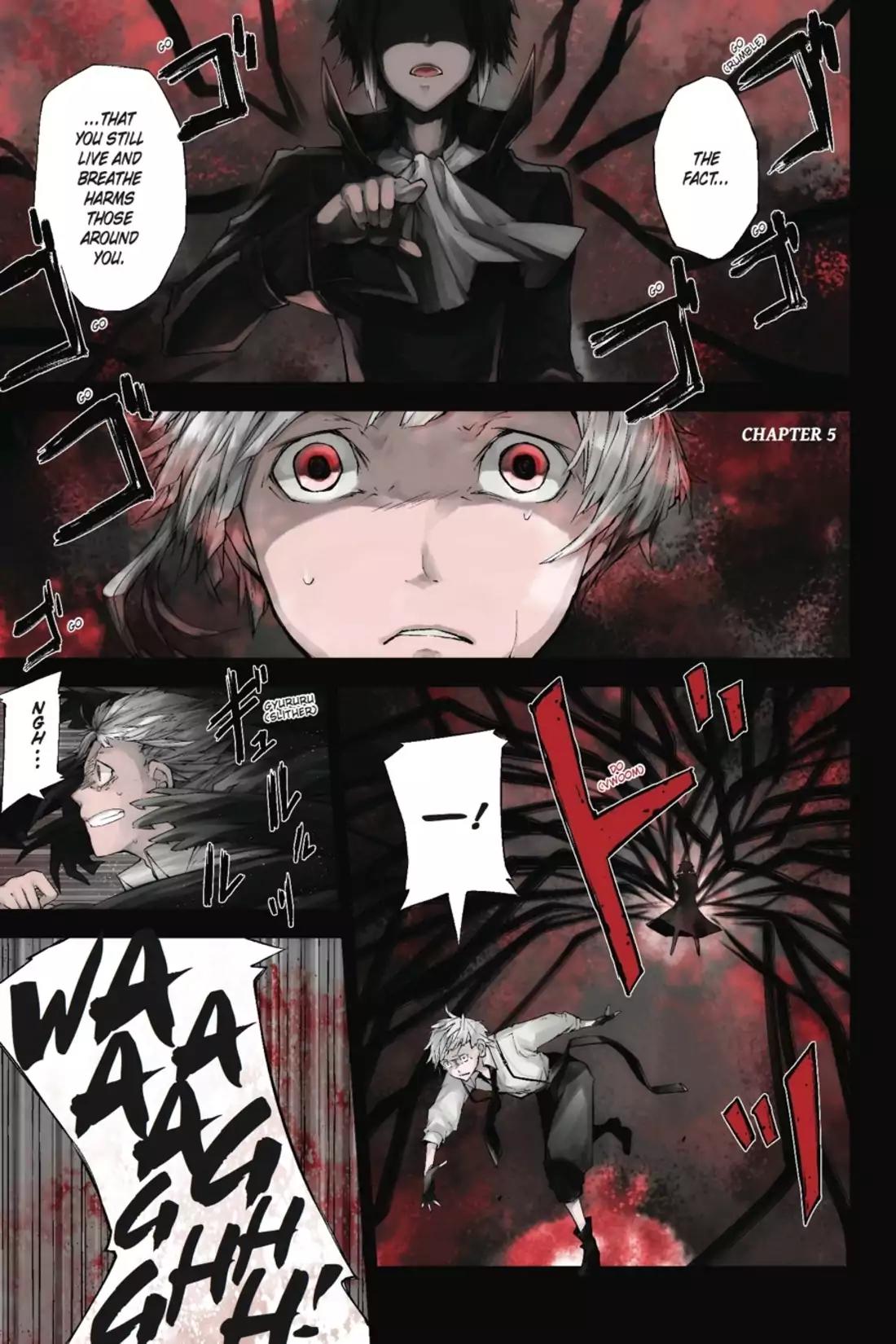 Bungou Stray Dogs Chapter 5 page 2 - Chapter 5: The Fatalist's Sorrow