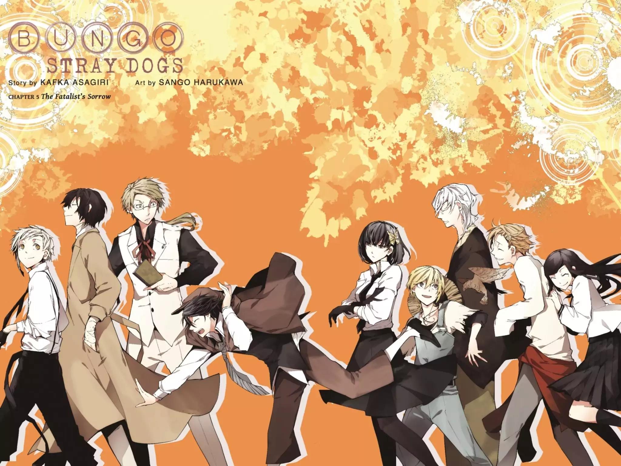 Bungou Stray Dogs Chapter 5 page 3 - Chapter 5: The Fatalist's Sorrow