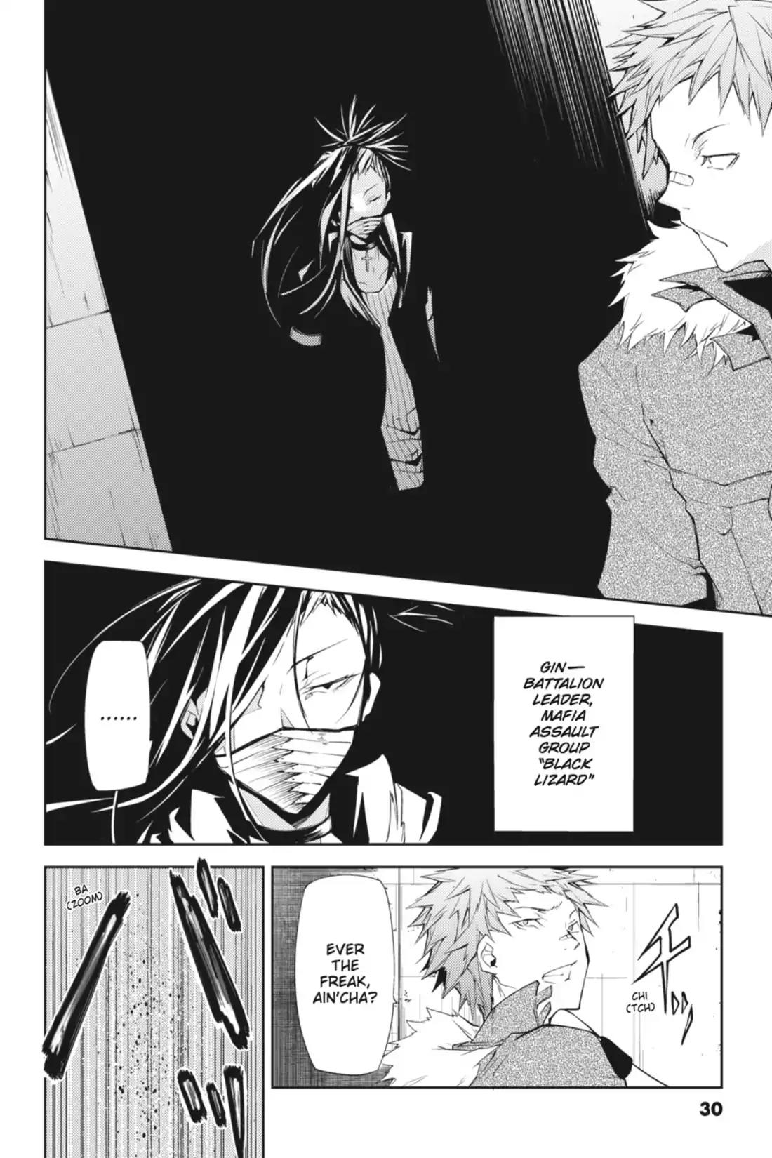 Bungou Stray Dogs Chapter 5 page 30 - Chapter 5: The Fatalist's Sorrow