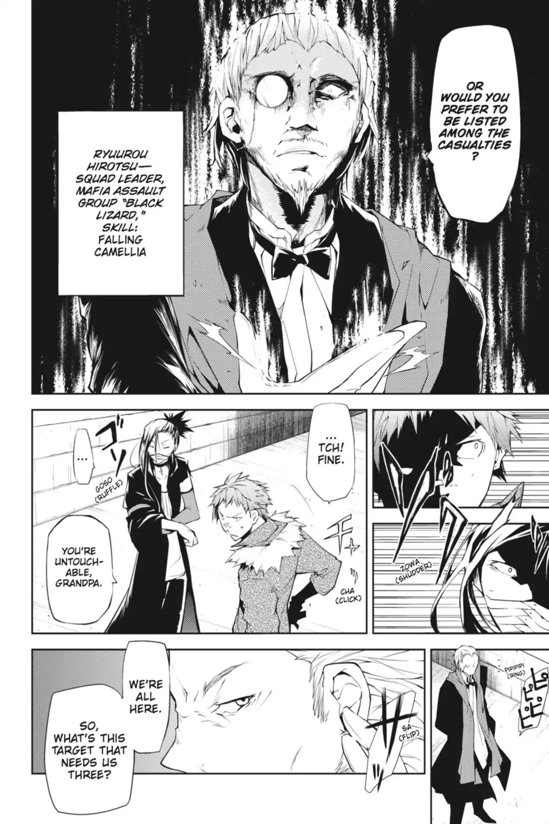 Bungou Stray Dogs Chapter 5 page 32 - Chapter 5: The Fatalist's Sorrow