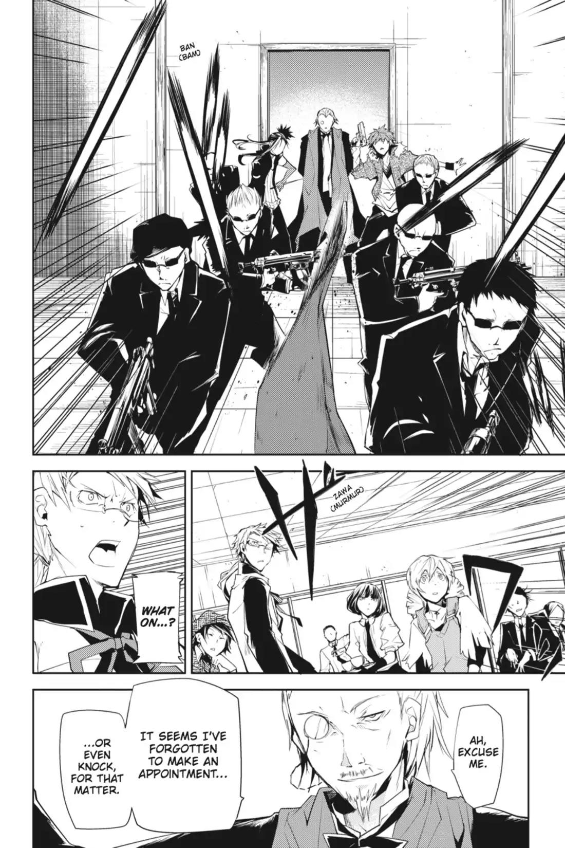 Bungou Stray Dogs Chapter 5 page 36 - Chapter 5: The Fatalist's Sorrow