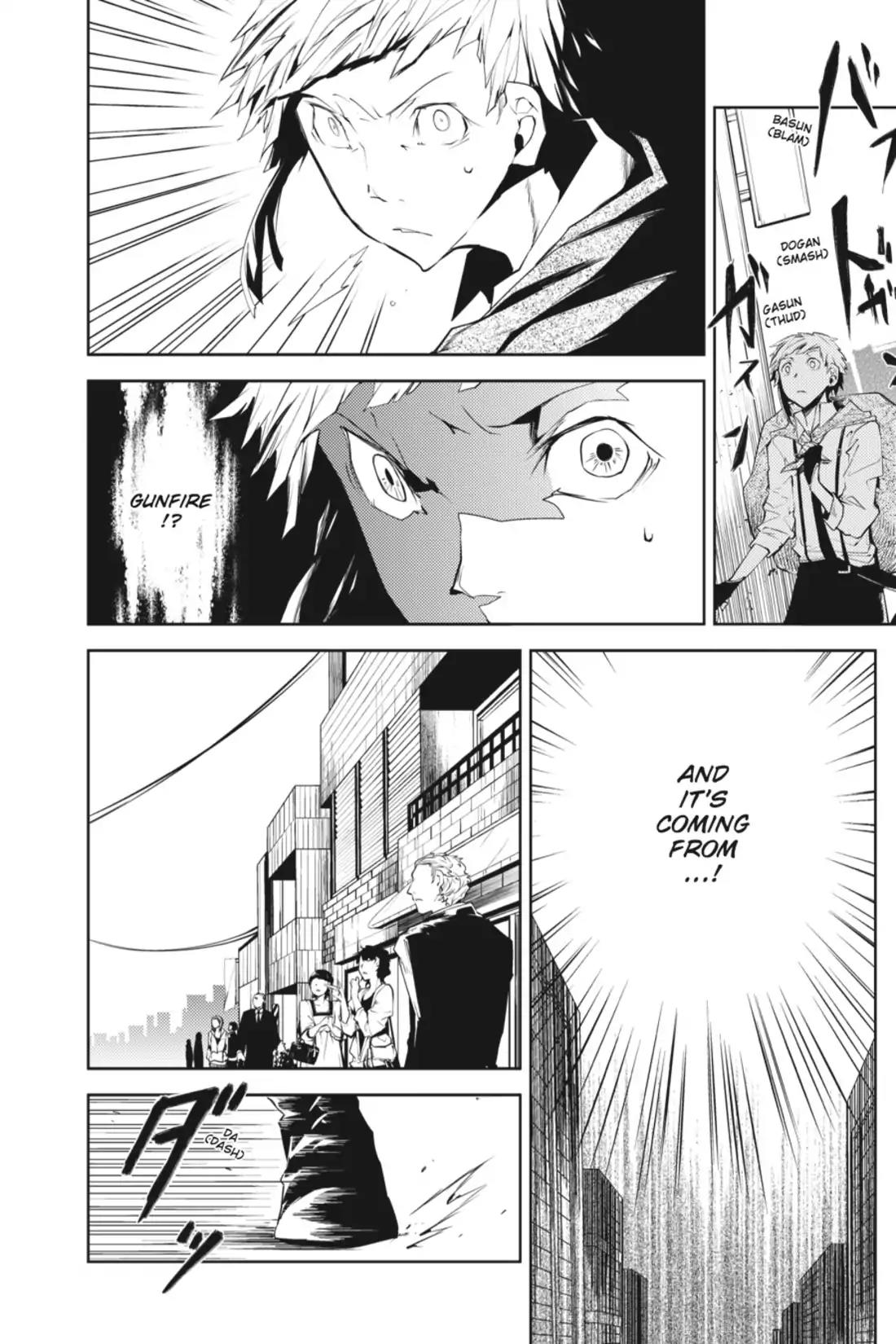 Bungou Stray Dogs Chapter 5 page 38 - Chapter 5: The Fatalist's Sorrow