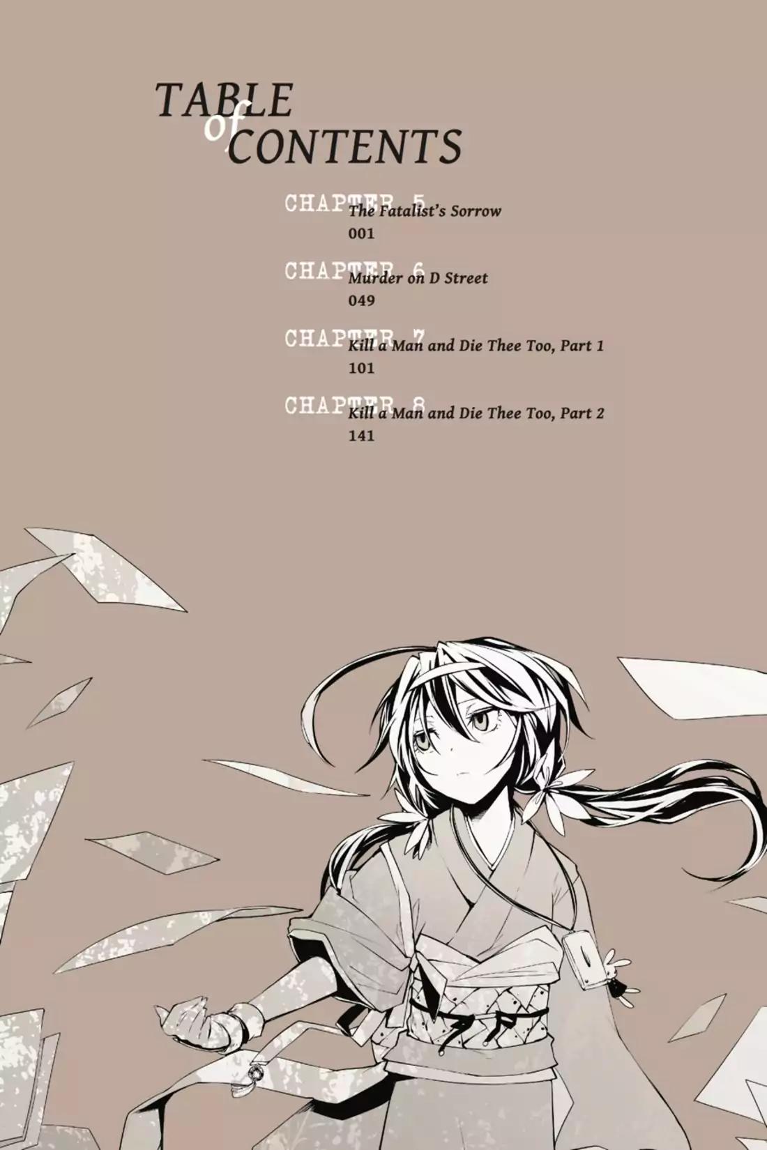 Bungou Stray Dogs Chapter 5 page 4 - Chapter 5: The Fatalist's Sorrow