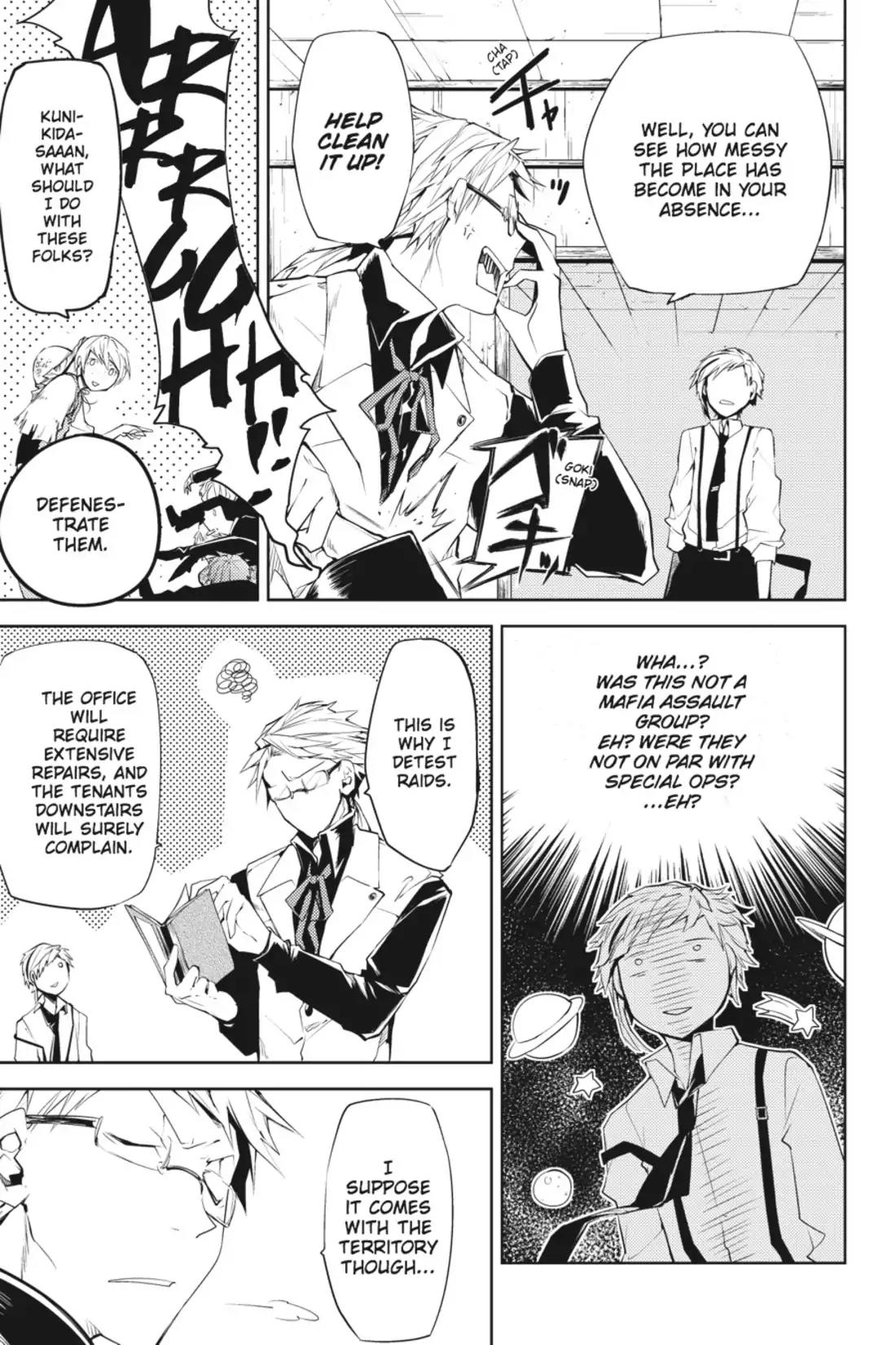 Bungou Stray Dogs Chapter 5 page 42 - Chapter 5: The Fatalist's Sorrow