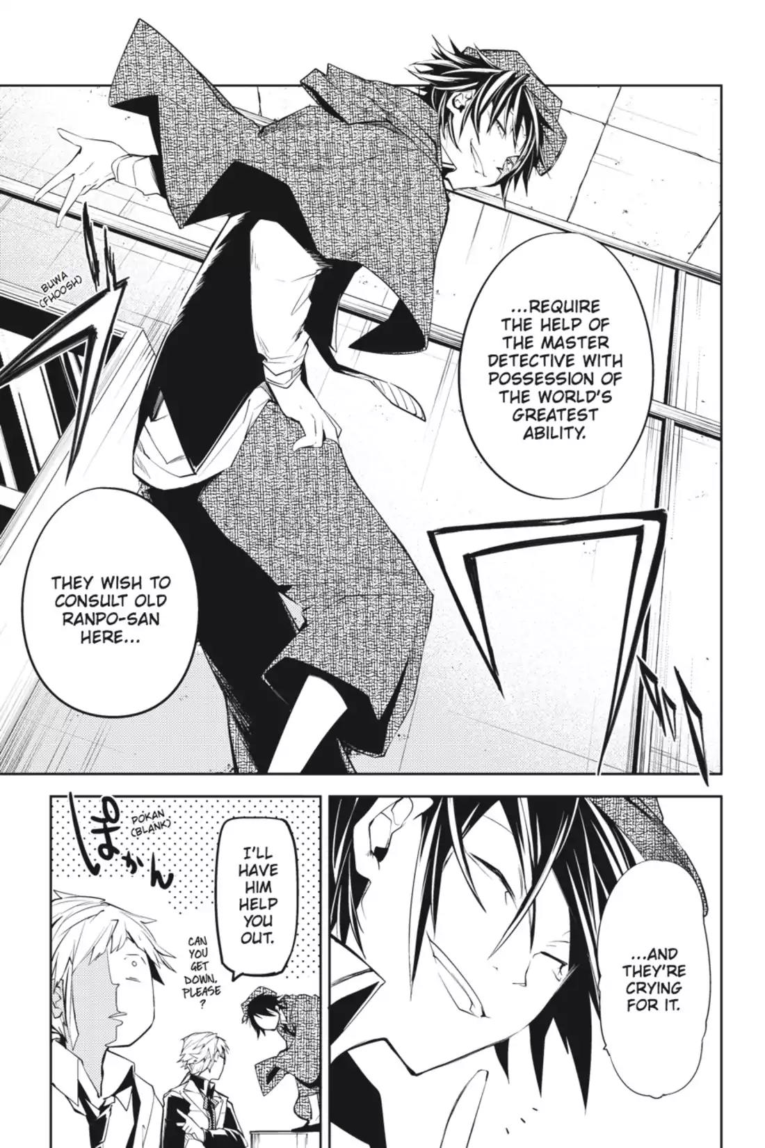 Bungou Stray Dogs Chapter 5 page 44 - Chapter 5: The Fatalist's Sorrow