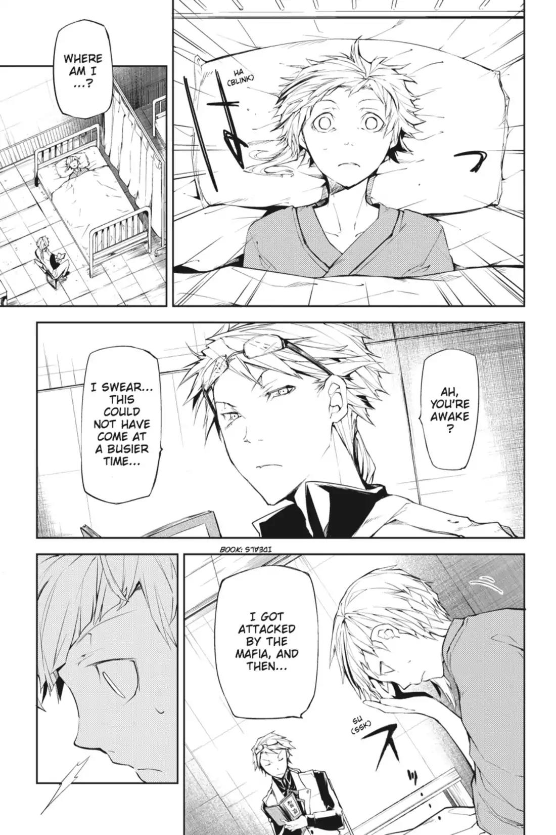 Bungou Stray Dogs Chapter 5 page 5 - Chapter 5: The Fatalist's Sorrow