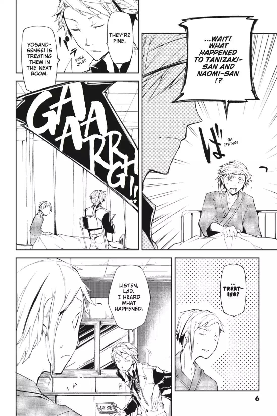 Bungou Stray Dogs Chapter 5 page 6 - Chapter 5: The Fatalist's Sorrow