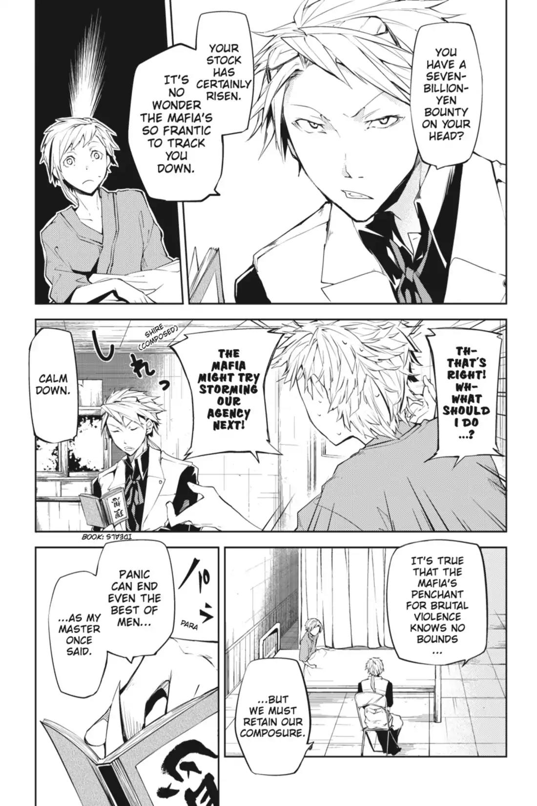 Bungou Stray Dogs Chapter 5 page 7 - Chapter 5: The Fatalist's Sorrow
