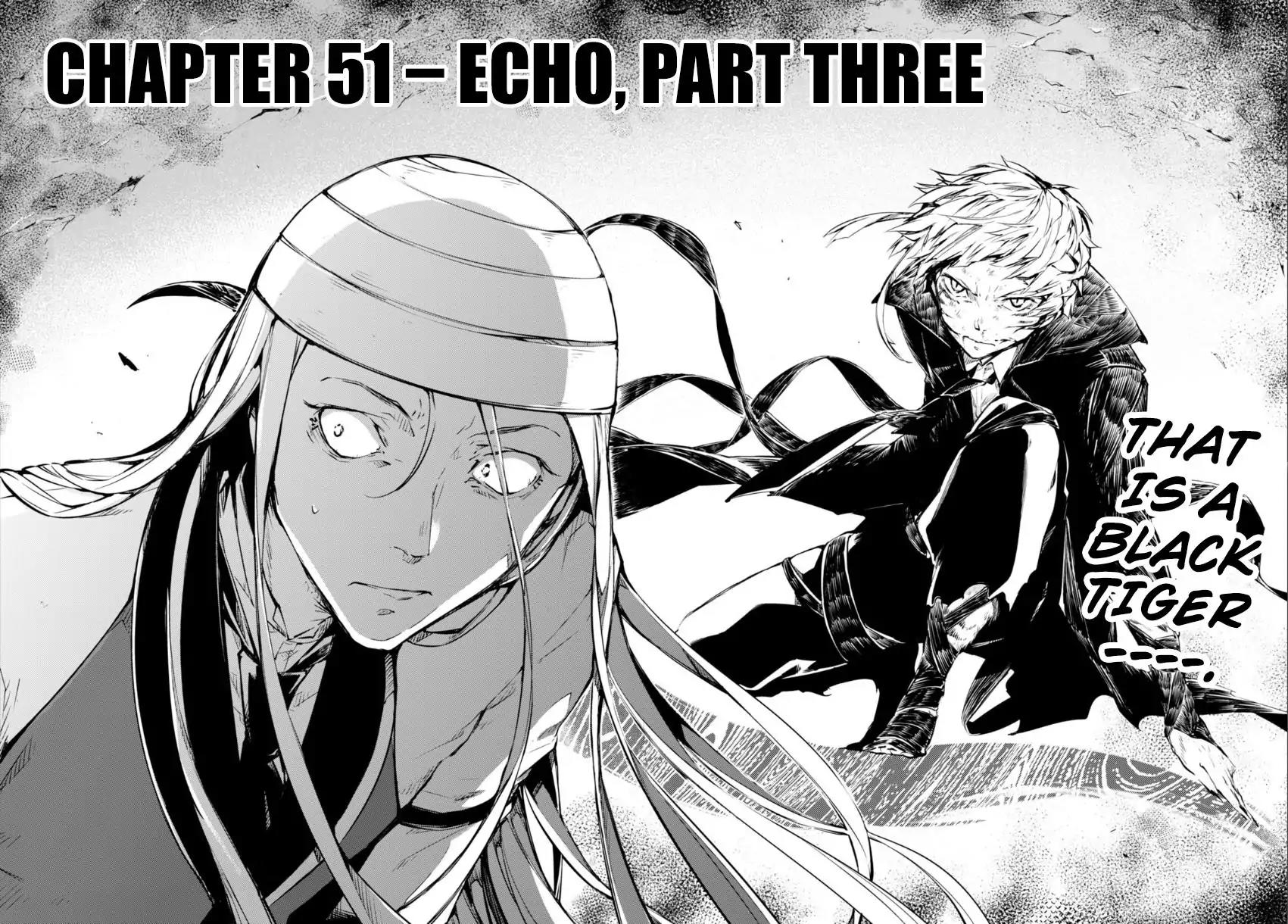 Bungou Stray Dogs Chapter 53 page 4 - Chapter 53: Echo (Part 3)