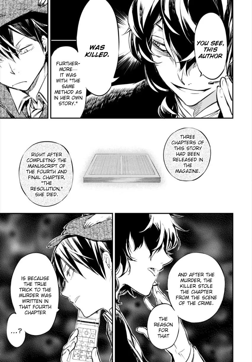 Bungou Stray Dogs Chapter 54 page 16 - Chapter 54: The Perfect Murder and Murderer